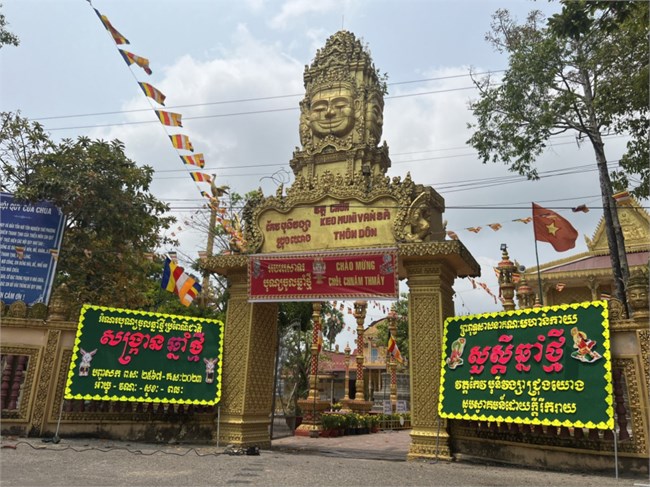 Kiên Giang: Các chùa Khmer tất bật chuẩn bị đón Tết cổ truyền Chôl Chnăm Thmây (11/4/2023)